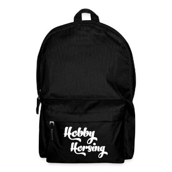 Cheval en pocket cheval dans sac Hobby Horsing Bébé - Sac à dos - noir - Devant