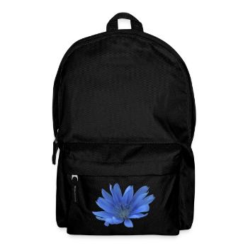 Keeper Blue Flower Chicory Purple Flower - Backpack - black - Front