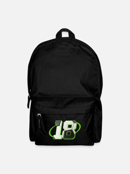 18 Geburtstag Fußball 18 Jahre Fußballer - Rucksack - Schwarz