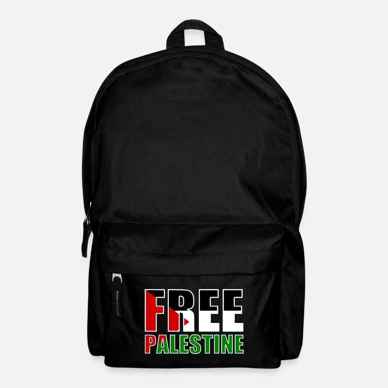 Free palestine - Rucksack - Schwarz
