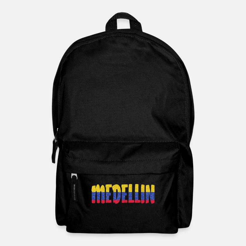 Medellin Colombia Flag Pablo - Backpack - black