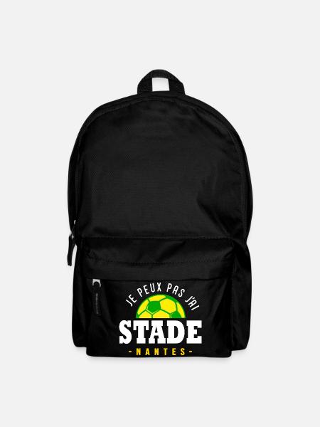 Je peux pas j ai Stade Nantes football - Sac à dos - noir