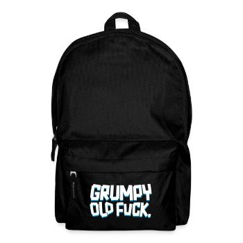 Grumpy Old Fuck - Rucksack - Schwarz - Vorne