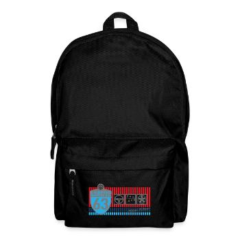 Legend Born In - Rucksack - Schwarz - Vorne
