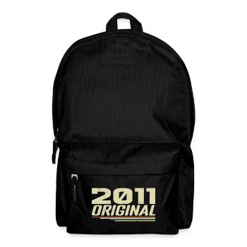 Né en 2011 Vintage 2011 Anniversaire Rétro 2011 - Sac à dos - noir - Devant