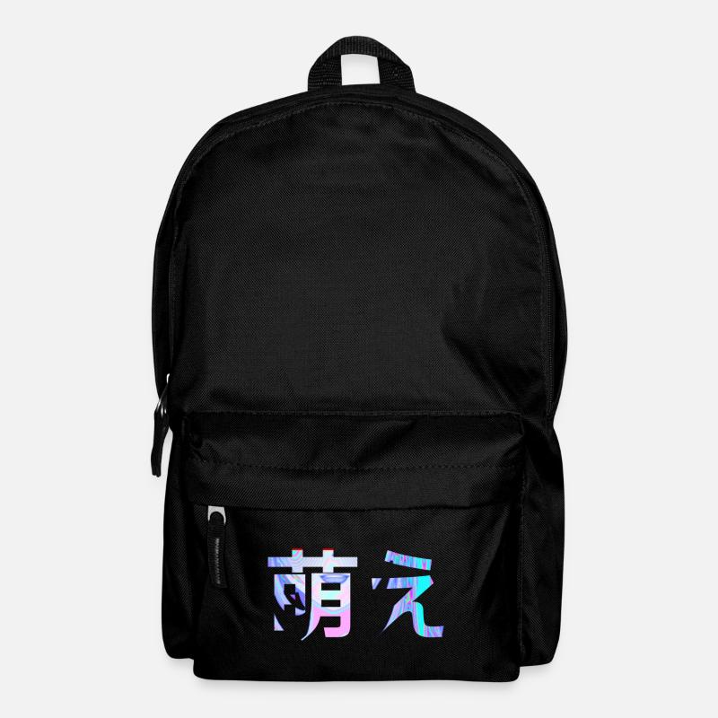 Mangas mit niedlichen Figuren - Anime - Japanisch - Rucksack - Schwarz