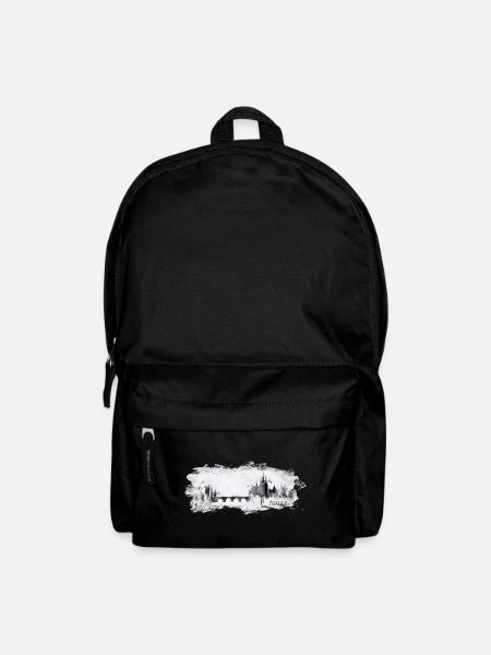 Prag - Rucksack - Schwarz