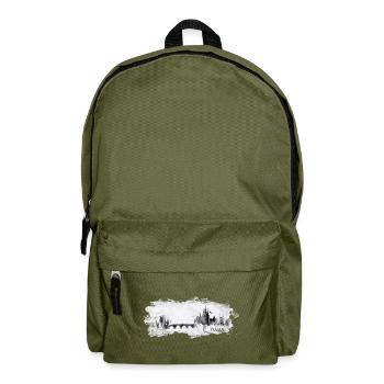 Prague - Backpack - olive green - Front