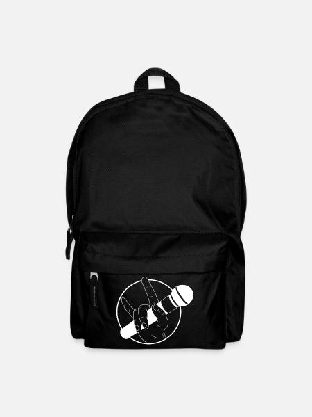 Microphone - Backpack - black