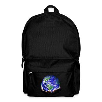 TAG DER ERDE 2023, INTERNATIONALER TAG DER ERDE 2023 - Rucksack - Schwarz - Vorne