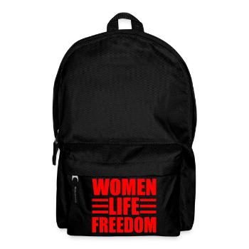 Women life freedom - Sac à dos - noir - Devant