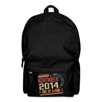 Awesome Since November 2014 Birthday Gift - Backpack - black - Front