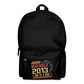 Awesome Since November 2013 Birthday Gift - Backpack - black - Front