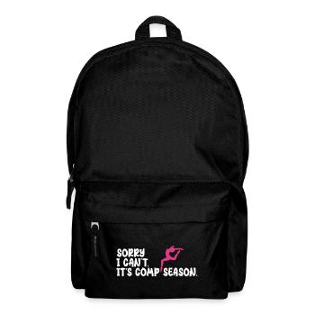Tut mir leid, dass ich die Staffel nicht tanzen kann - Rucksack - Schwarz - Vorne