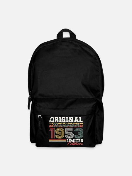 Original November 1953 69. Geburtstag Geschenk - Rucksack - Schwarz