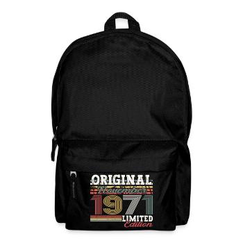 Original November 1971 51st birthday gift - Backpack - black - Front