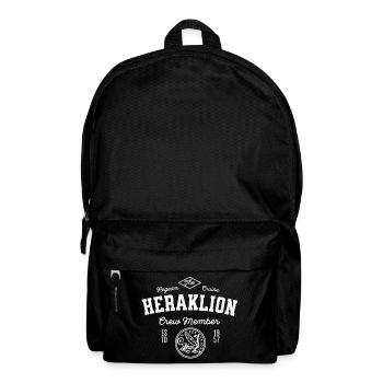 Heraklion crew member - Sac à dos - noir - Devant