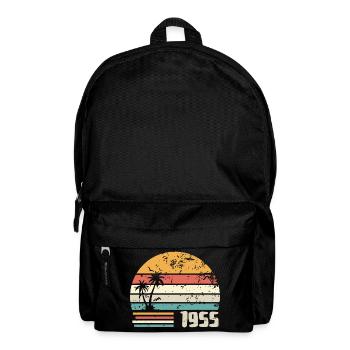 1955 Cadeau Anniversaire - Made in 1955 Rétro 1955 - Sac à dos - noir - Devant