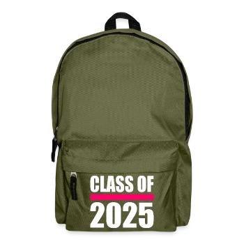 Class of 2025 - Backpack - olive green - Front