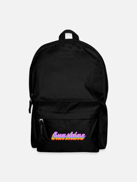 sunshine - Rucksack - Schwarz