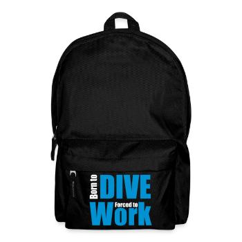 Tauchen - Rucksack - Schwarz - Vorne