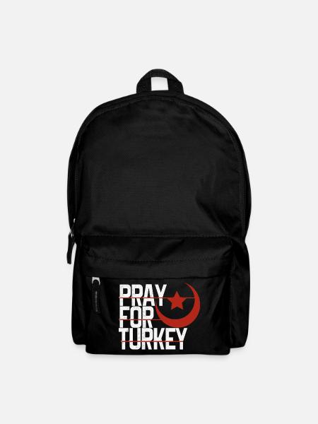 Türkei erdbeben - Rucksack - Schwarz