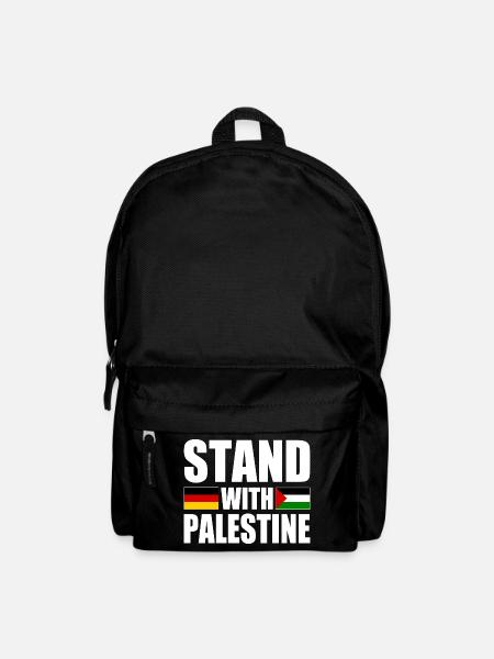 Stand with palestine - Backpack - black