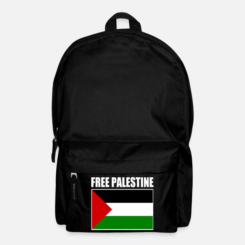 Free palestine - Rucksack - Schwarz