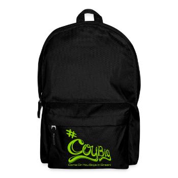 COYBIG - Come on you boys in green - Backpack - black - Front