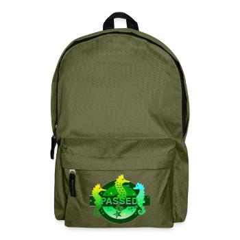 bestanden Schwimmer Schwimmerin - Rucksack - Olivgrün - Vorne