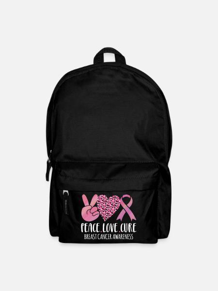 Breast Cancer Awareness - awareness- - Backpack - black