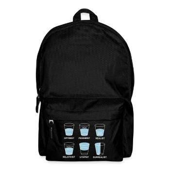 perspektive - Rucksack - Schwarz - Vorne