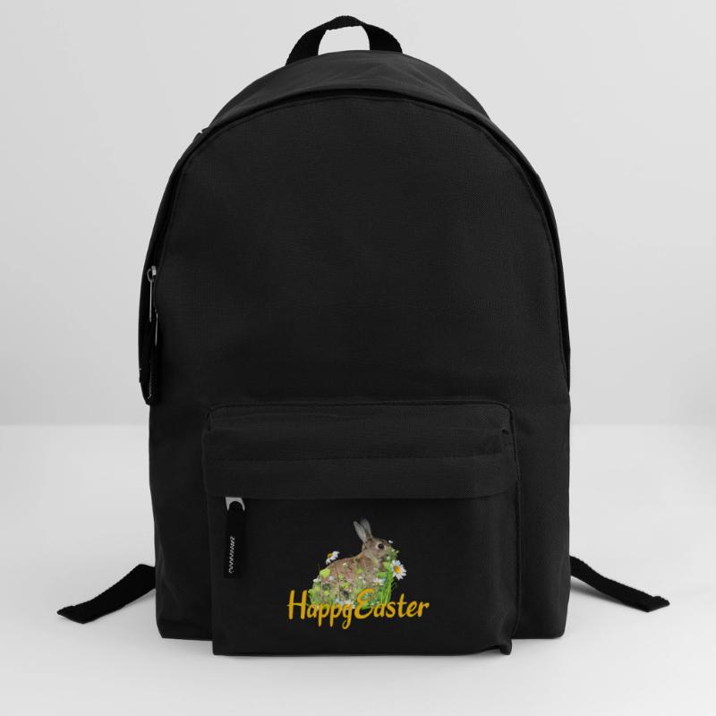 Happy Easter rabbit Backpack