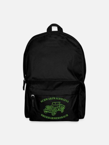 Willys Grün - Rucksack - Schwarz