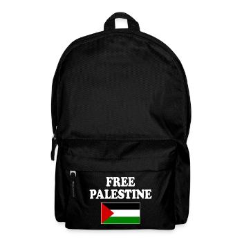 Free palestine - Sac à dos - noir - Devant