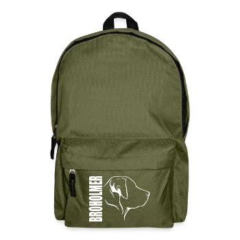 BROHOLMER Profile Dogs Dog Wilsigns - Backpack - olive green - Front