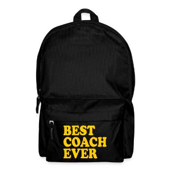 Best coach ever - Backpack - black - Front