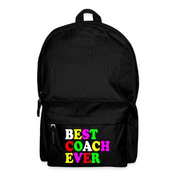 Best coach ever - Sac à dos - noir - Devant