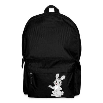 Süsses Häschen - Rucksack - Schwarz - Vorne