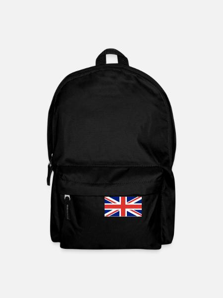UK Flagge - Rucksack - Schwarz