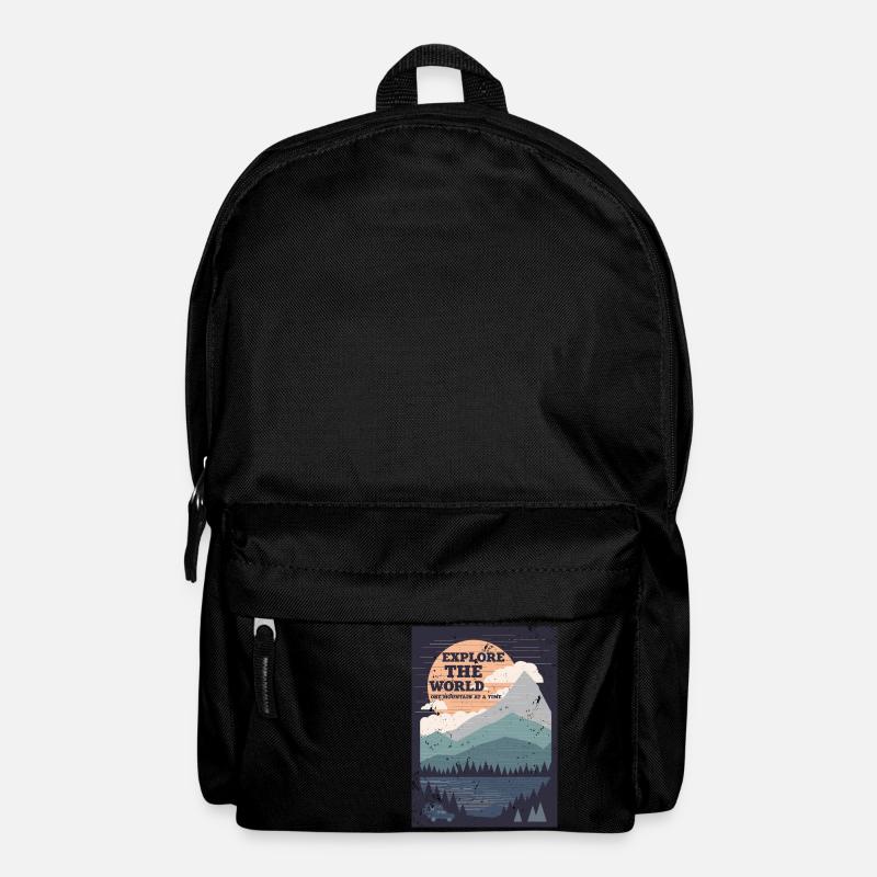 Ein Schritt auf einmal - Rucksack - Schwarz