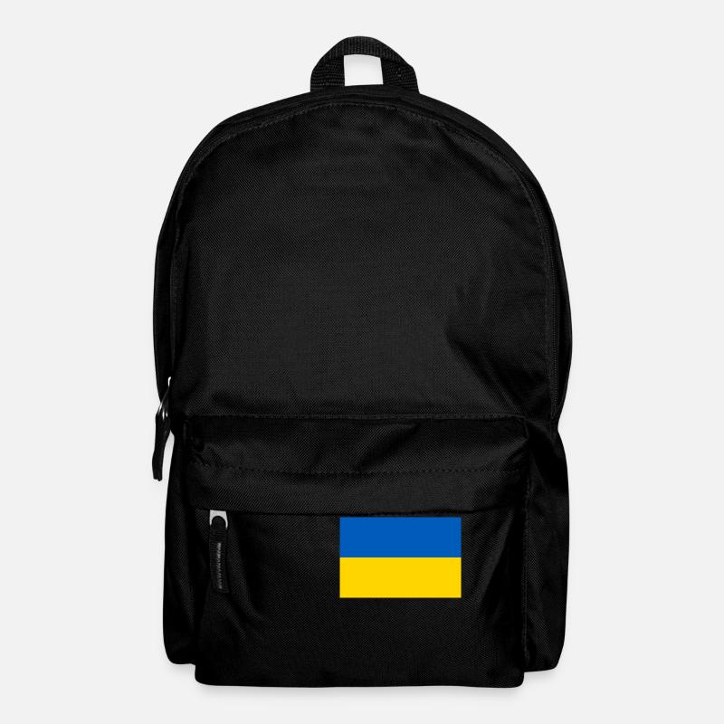 Drapeau de l’Ukraine - Sac à dos - noir