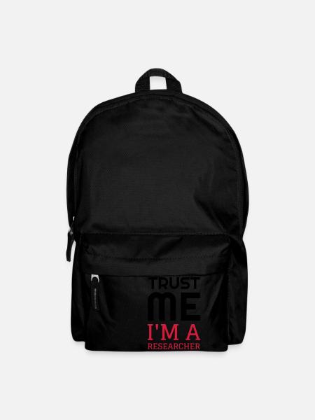 Forscher / Forschung / Arbeit / Job - Rucksack - Schwarz