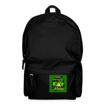 MEIN DACHZELT HAT MEHR ALS 5 STERNE - Rucksack - Schwarz - Vorne