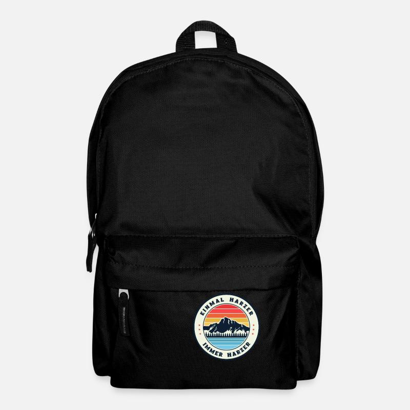 Einmal Harzer, Immer Harzer - Rucksack - Schwarz