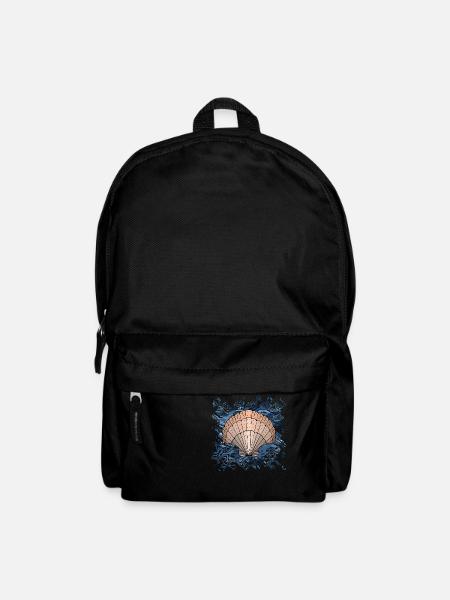 Coquillage - Sac à dos - noir