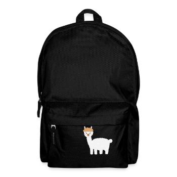 Lama - Rucksack - Schwarz - Vorne