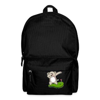 dab dabbing koala golf cute gift baby animal - Backpack - black - Front