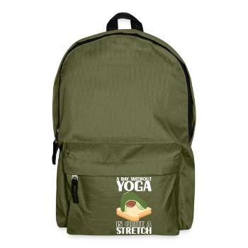 Avocado Toast - Backpack - olive green - Front