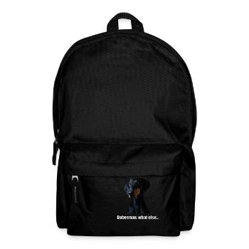 doberman, what else... - Backpack - black - Front